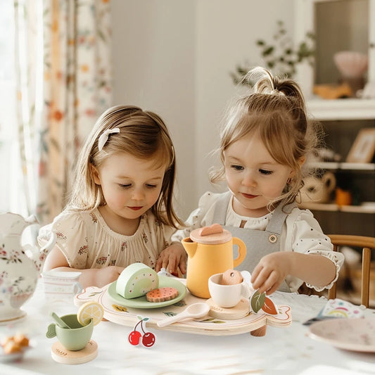 Baby Wooden Afternoon Tea Party Set