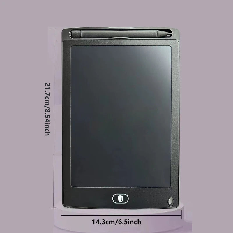 LCD Writing Tablet for Kids , Eye Protection Drawing Board with Lock & Erase - Travel Educational Toy Gift 6.5/8.5/10/12 Inch
