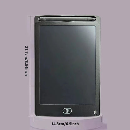 LCD Writing Tablet for Kids , Eye Protection Drawing Board with Lock & Erase - Travel Educational Toy Gift 6.5/8.5/10/12 Inch