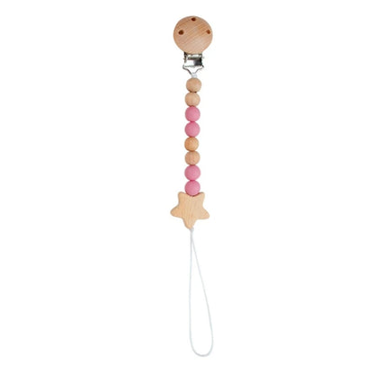 Pacifier Clips Chain Silicone Beads BPA Free DIY Dummy Clip Holder Soother Chains Baby Teething Toys Chew Shower Gifts Dropship