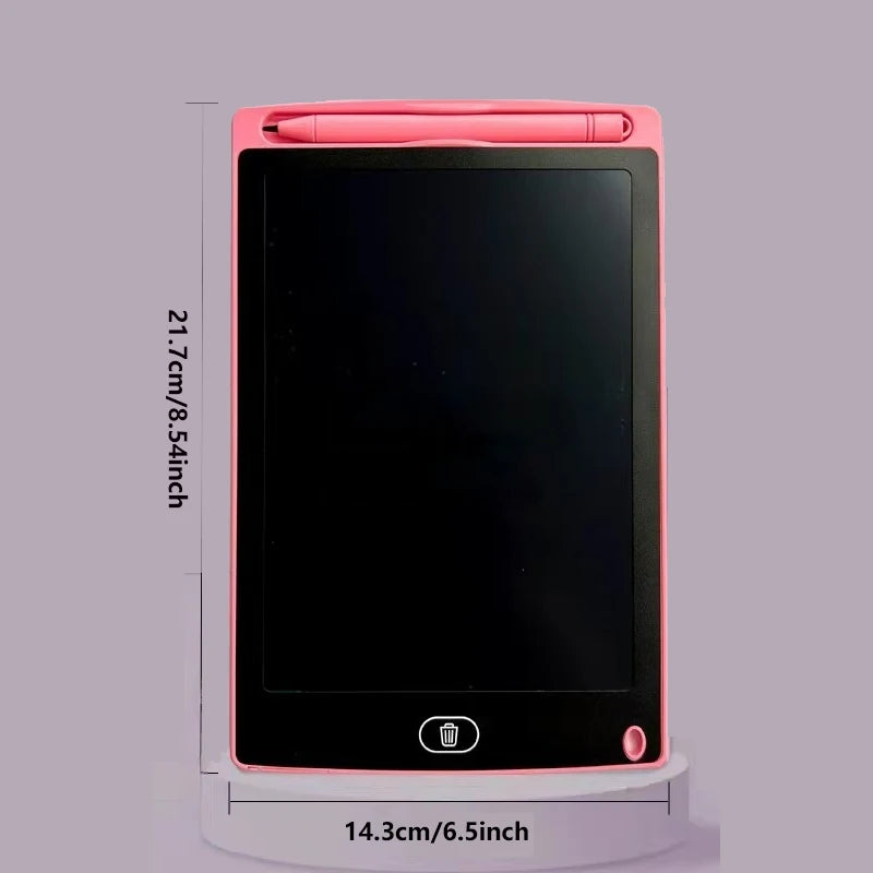 LCD Writing Tablet for Kids , Eye Protection Drawing Board with Lock & Erase - Travel Educational Toy Gift 6.5/8.5/10/12 Inch
