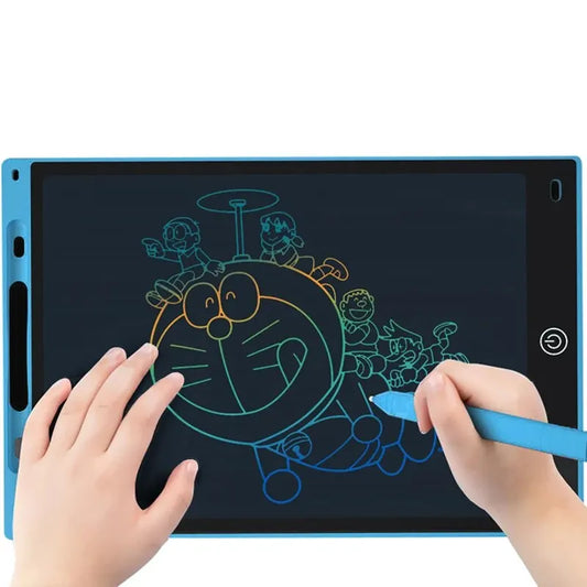 LCD Writing Tablet for Kids , Eye Protection Drawing Board with Lock & Erase - Travel Educational Toy Gift 6.5/8.5/10/12 Inch