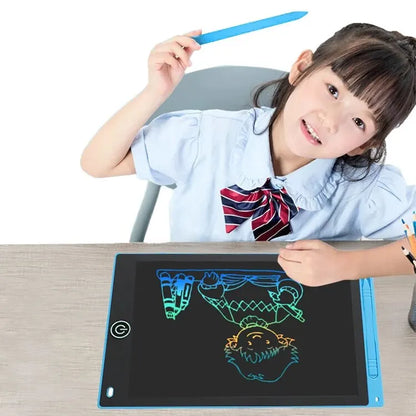 LCD Writing Tablet for Kids , Eye Protection Drawing Board with Lock & Erase - Travel Educational Toy Gift 6.5/8.5/10/12 Inch