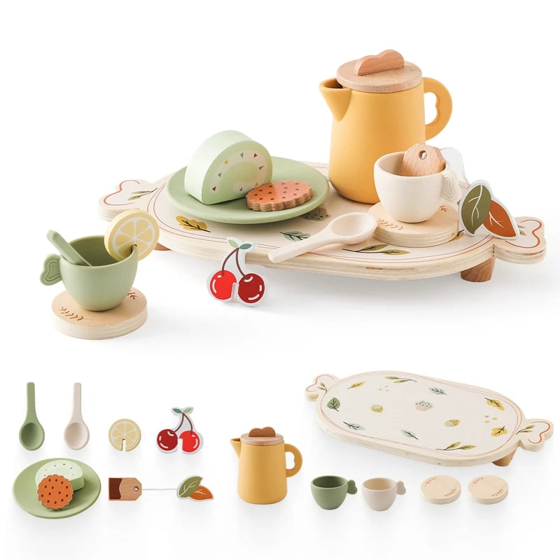 Baby Wooden Afternoon Tea Party Set