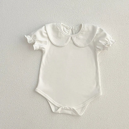 Baby Cotton Sleeveless Rompers Clothes Newborn Girls Clothes Toddlers Flower bow Kids One-pieces Bodysuits Summer Outfit Kids