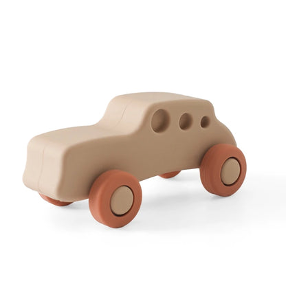 Montessori Baby Silicone Car Toys
