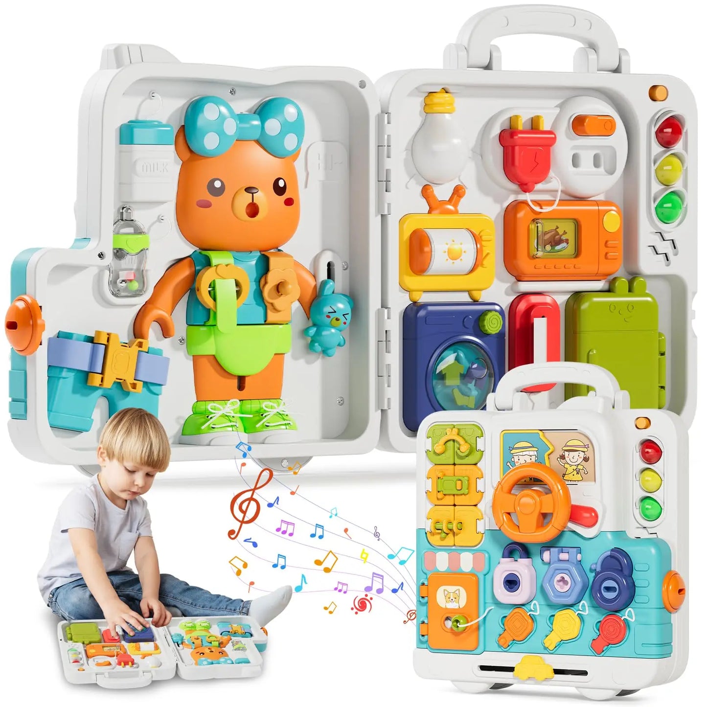 Toddler Musical Busy Board