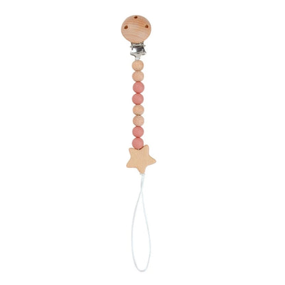 Pacifier Clips Chain Silicone Beads BPA Free DIY Dummy Clip Holder Soother Chains Baby Teething Toys Chew Shower Gifts Dropship