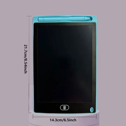LCD Writing Tablet for Kids , Eye Protection Drawing Board with Lock & Erase - Travel Educational Toy Gift 6.5/8.5/10/12 Inch